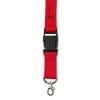 Bobbi keycord - polyester - 25 mm - veiligheidssluiting - karabijnhaak - gesp