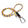 Tube keycord - polyester - 2 breedtes - customizable
