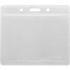 Badgehouder - 6.7 x 9.4 cm - PVC - transparant