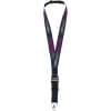 Yogi keycord - polyester - 25 mm - veiligheidssluiting - karabijnhaak - afneembare gesp