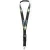 Yogi keycord - polyester - 25 mm - veiligheidssluiting - karabijnhaak - afneembare gesp