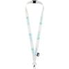 Tom lanyard - gerecycled kunststof - 20 mm - veiligheidssluiting - karabijnhaak