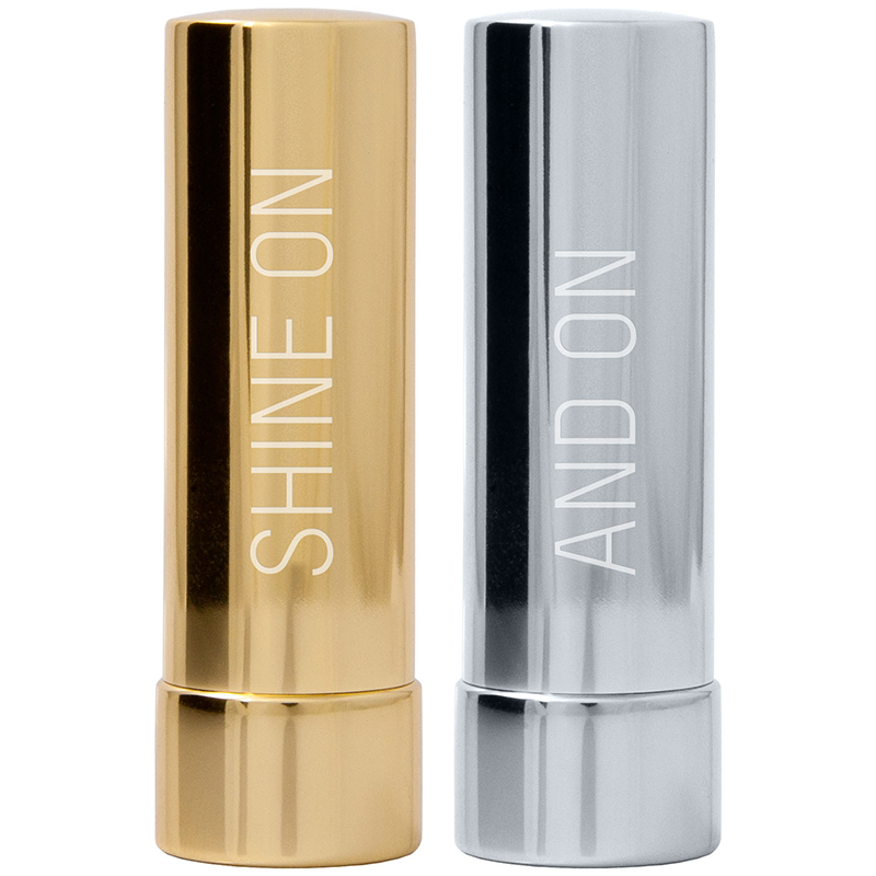 Deluxe lippenbalsem - keuze uit inhoud - goud / zilver
