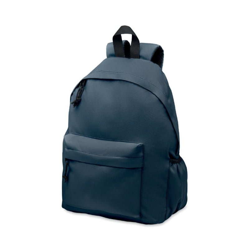 Rugzak - rPET Polyester - 600D - met buitenvak met rits