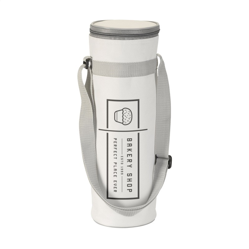 BottleCooler koeltas voor 1 fles - rPET - schouderband