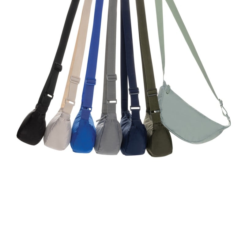 Crescent Aware™ schoudertas - 3L - rPET polyester - verstelbare schouderband