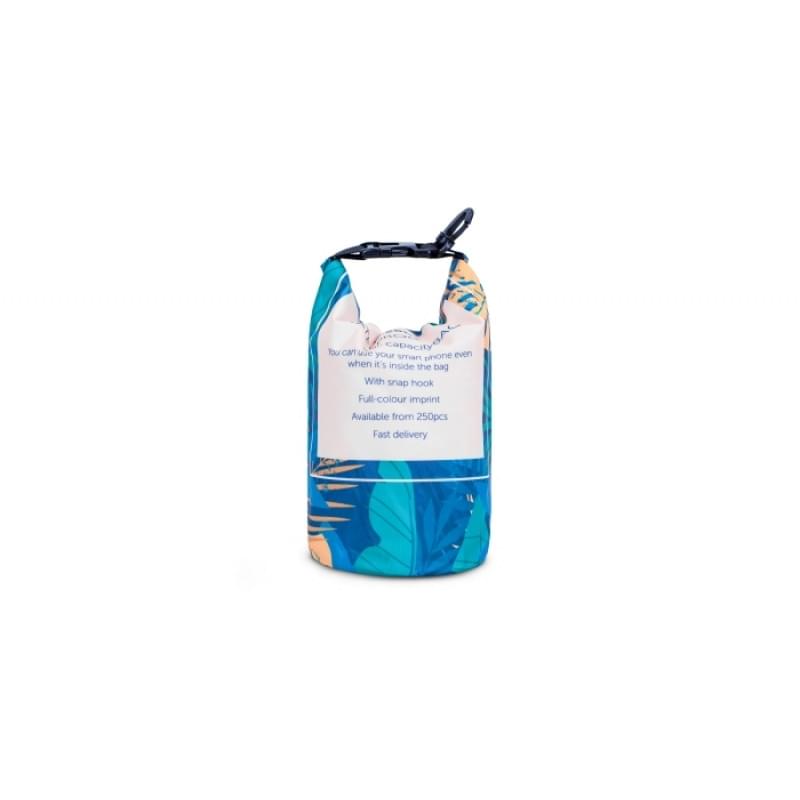 Waterafstotende tas - 2.5L - polyester - 210D - smartphone vakje - all-over bedrukking