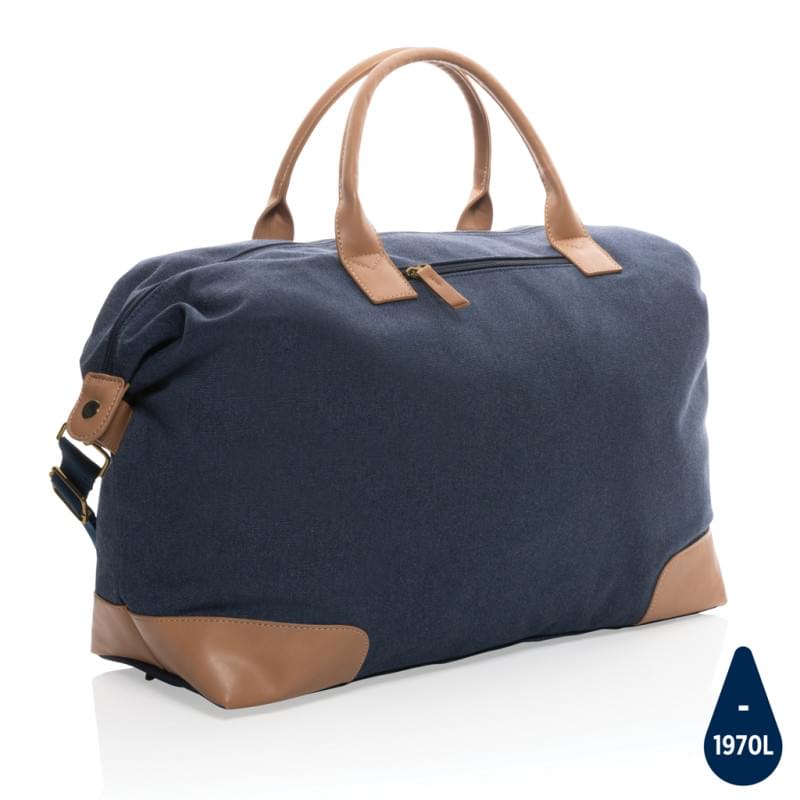 Impact Aware™ weekendtas - 40L - gerecycled katoen en polyester - PU handvatten