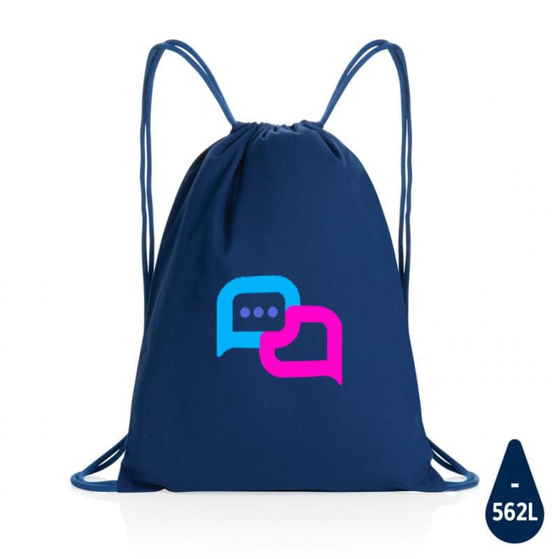 Impact Aware™ rugzak - recycled canvas en polyester - 9,5L - met trekkoord