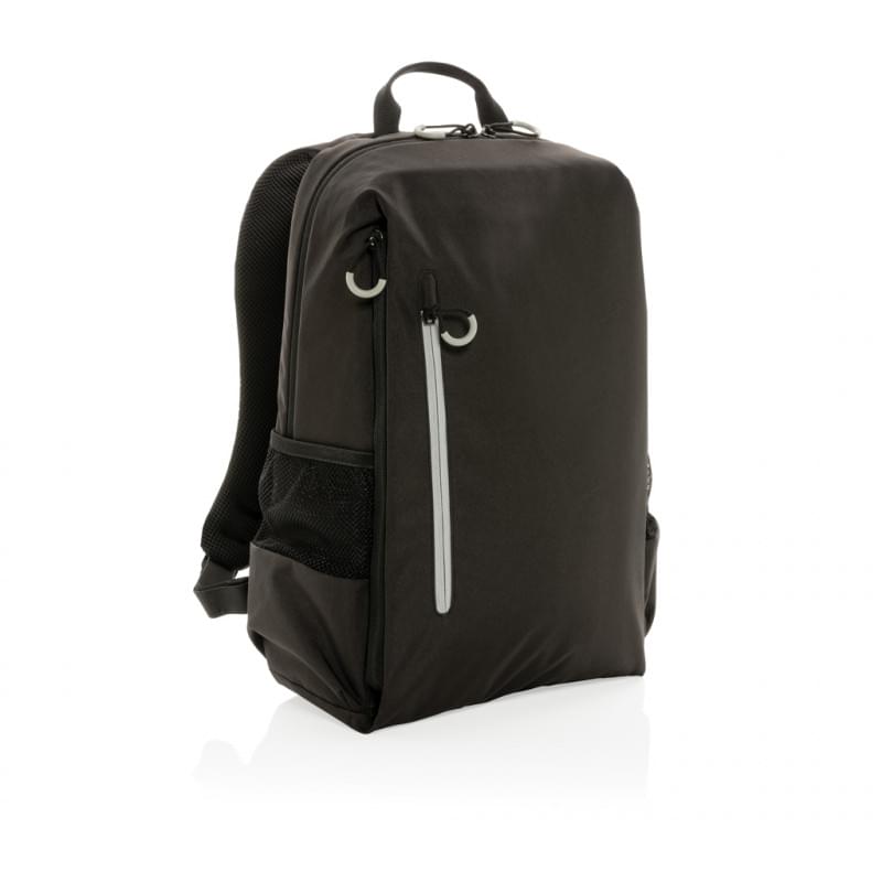 Lima laptoprugzak - 15L - rPET polyester - met USB uitgang - Impact AWARE™ - RFID