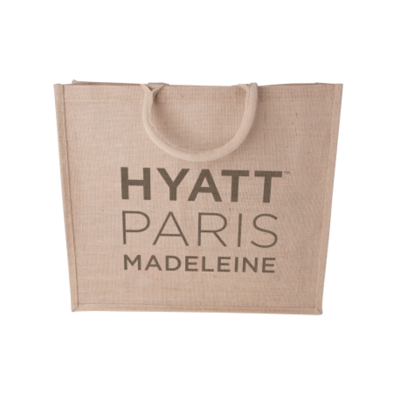 Big shopper 45 x 40 x 12 cm - jute - 240 g/m² - Oeko-tex