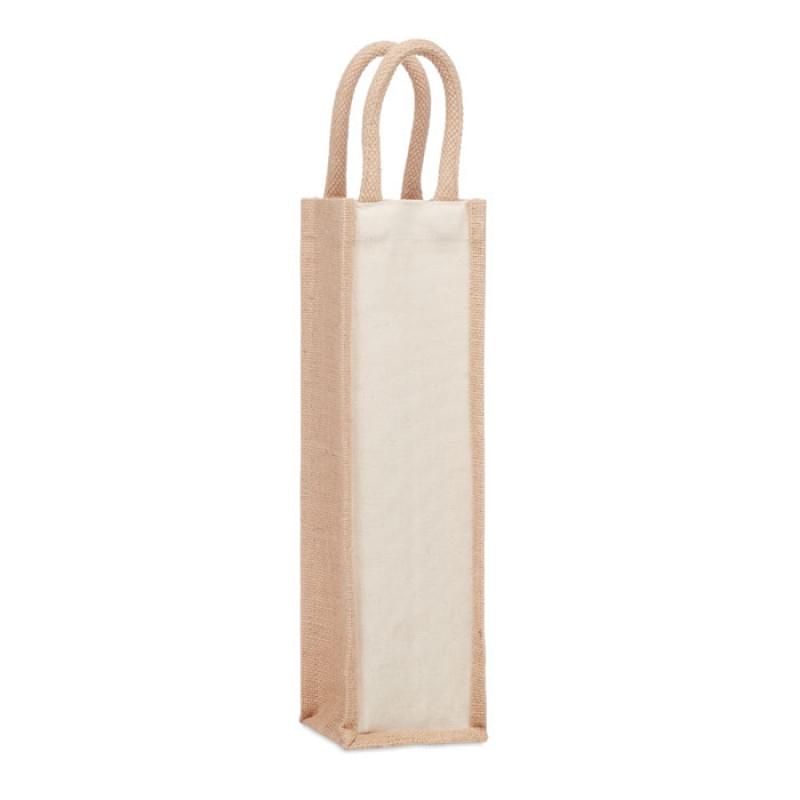Campo Di Vino wijnflestas - jute en canvas - handgrepen
