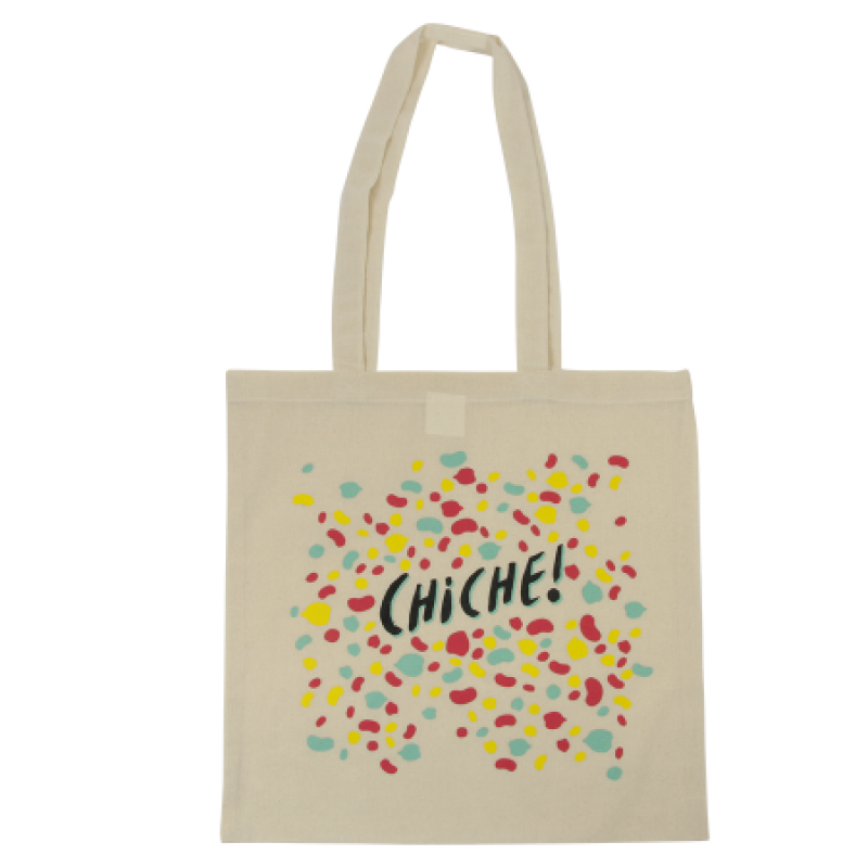 HIll katoenen draagtas - katoen - 136 g/m2 - 38 x 42 cm - ecru - Oeko-tex - lange hengsels - kleine oplage