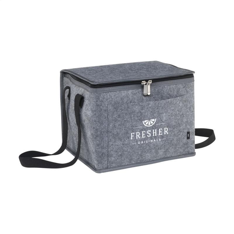 Keep-it-cool koeltas -14L - rPET vilt - met draaglus