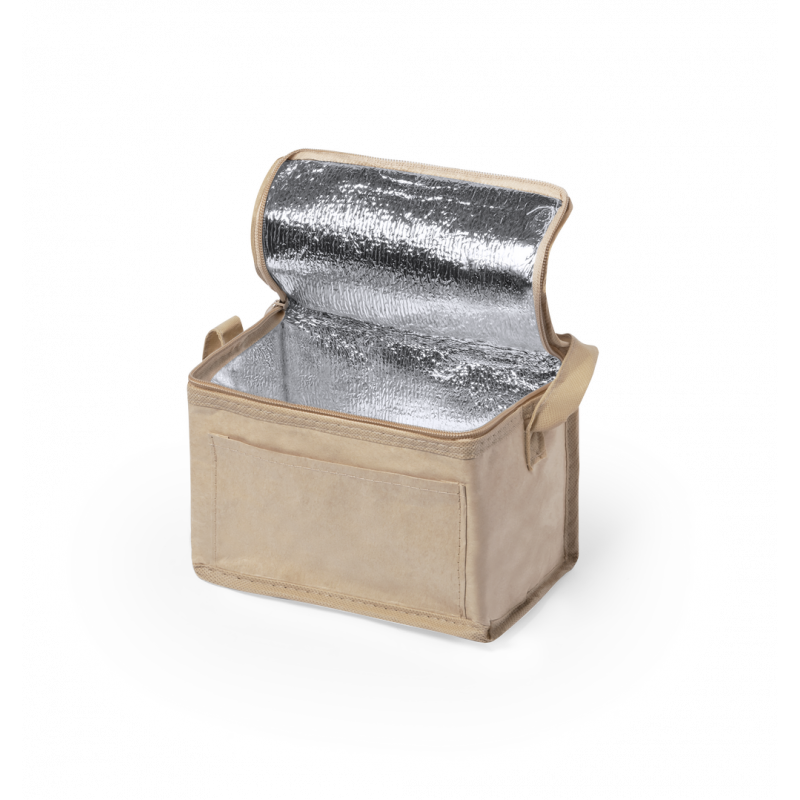 Koeltas 4.7 L - gelamineerd papier recycled - schouderband