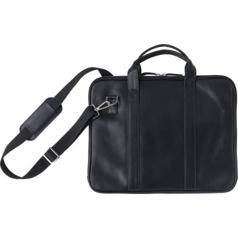 Leren laptoptas Michael