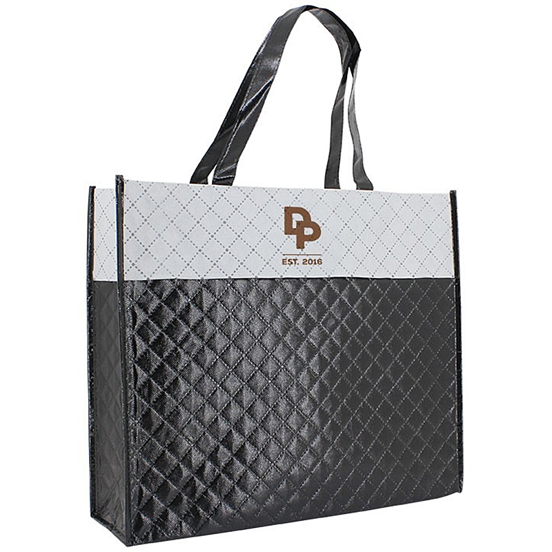 Diamant shopper 32 x 12 x 25 cm - non-woven - 9.6 L