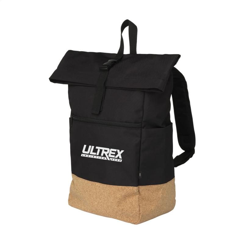 Nolan rugzak - 25L - rPET polyester / kurk - laptopvak