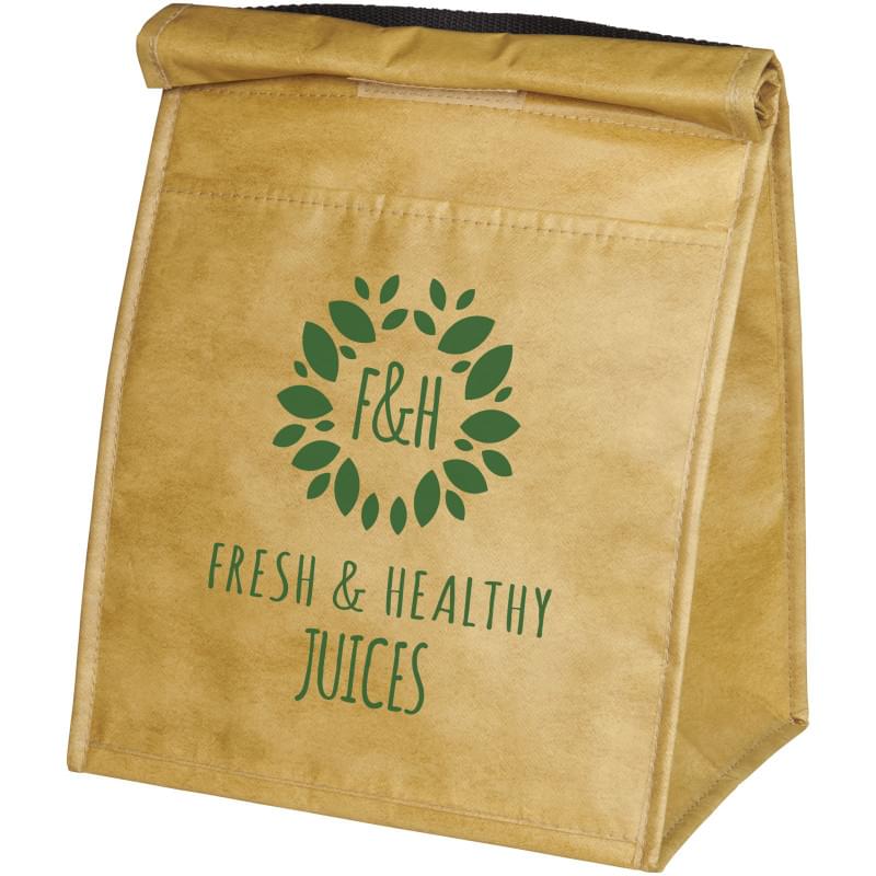 Koeltas voor 12 blikjes - non-woven - rolsluiting