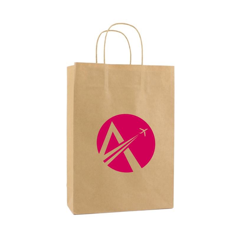 Papieren tas 80 g/m² - A5 - diverse kleuren - papieren koord