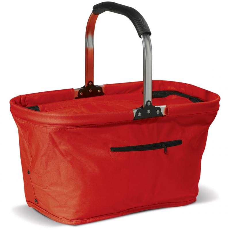 Opvouwbare picknickmand koeltas 25 L - polyester - draaghandvat