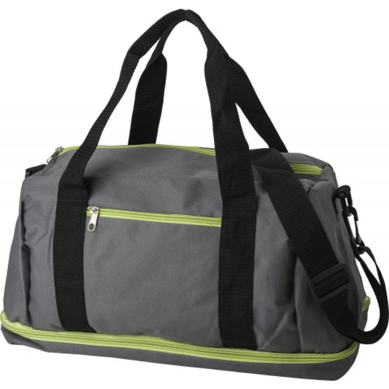 Lemar sporttas - polyester - 600D - schoenenvak - verstelbare schouderband