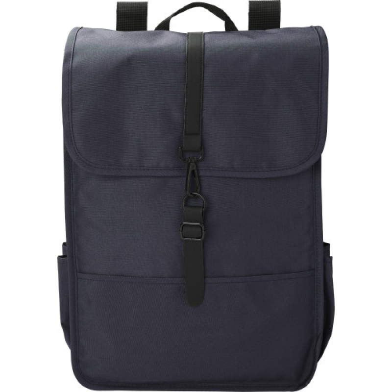 Lyric rugzak - rPET polyester - 300D - met flap en sluitgesp