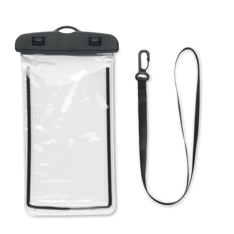 Smag Large telefoonhoes - tot 6,7 inch - PVC - waterdicht - afneembaar koord
