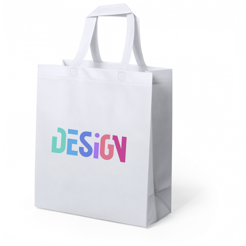 Godon sublimatie tas 35 x 40 x 15 cm - non-woven - korte versterkte handgrepen