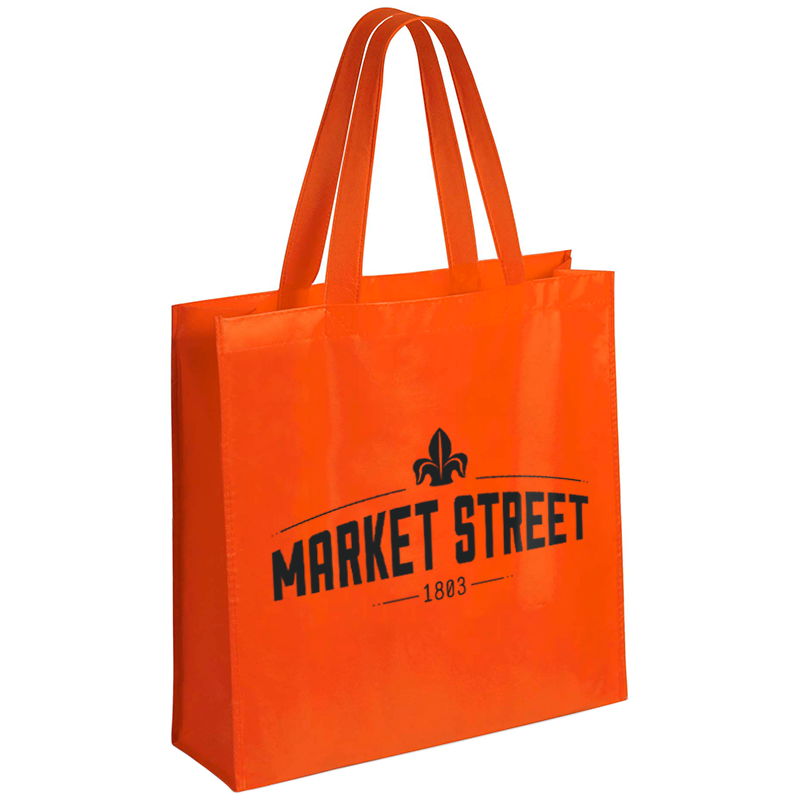 Natia boodschappentas 38 x 12.5 x 38 cm - non-woven gelemanineerd 110 g/m² - 18 L
