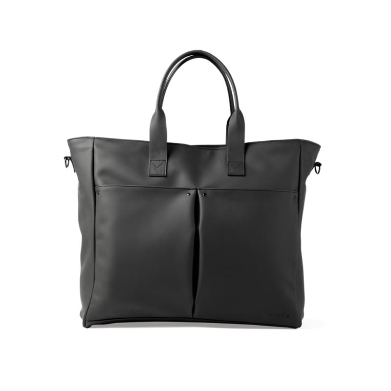 VINGA Baltimore kantoortas - PU en polyester - 28,5L - laptopvak
