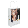 Papieren tas 140 g/m² - A4 - gelamineerd - all over bedrukt - gedraaid koord