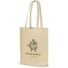 Canvas shopper - canvas - 280g/m² - 42 x 43 x 12 cm - Oeko-tex - lange hengsels