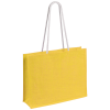 Hintol tas 44.5 x 35 x 14 cm - gelamineerd jute/katoen - 225 g/m² - lange handgrepen - bestand tegen een gewicht tot 10 kg