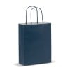 FSC Papieren draagtas klein 120g/m2 - 24x18x8 cm - gedraaide hengsels