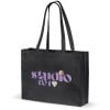 Canvas shopper - canvas - 270g/m² - 45 x 33 x 10 cm - Oeko-tex - blokbodem en zijvouw
