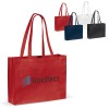 Canvas shopper - canvas - 270g/m² - 45 x 33 x 10 cm - Oeko-tex - blokbodem en zijvouw
