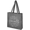 Pheebs shopper - recycled textiel en polyester - 210g/m² - 38 x 41 x 8,5 cm - lange hengsels 