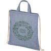 Pheebs rugzak - recycled canvas en polyester - 210 g/m² - 6L - trekkoordsluiting - handgrepen