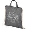 Pheebs rugzak - recycled canvas en polyester - 210 g/m² - 6L - trekkoordsluiting - handgrepen