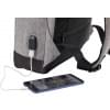 Cruz rugzak - polyester - 600D - USB poort - laptopvak - anti diefstal