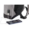 Cruz rugzak - polyester - 600D - USB poort - laptopvak - anti diefstal