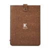 Recycled Laptop Sleeve 14 inch - gerecycled leder