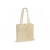 Katoenen shopper - katoen - 140g/m²- 40 x 35 x 10 cm - Oeko-tex - ecru - blokbodem en zijvouw