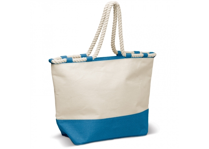 Draagtas Canvas-Licht blauw