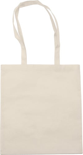 Draagtas lange hengsels nonwoven-Khaki (écru)
