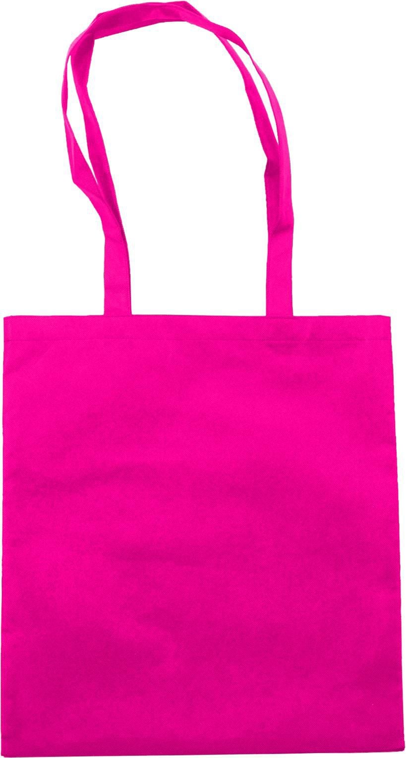 Draagtas lange hengsels nonwoven-Roze