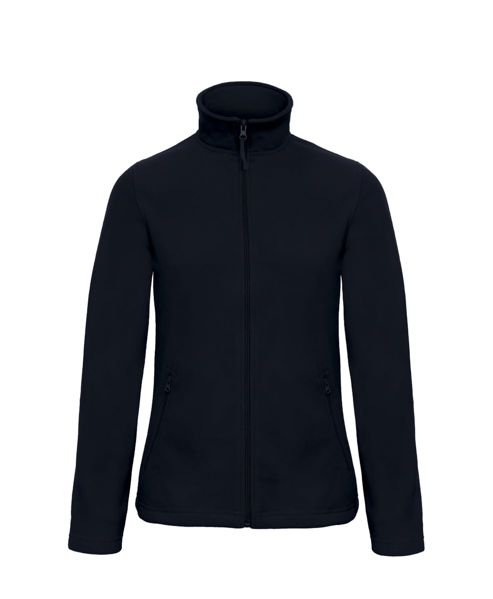 Fleece jacket women-Zwart