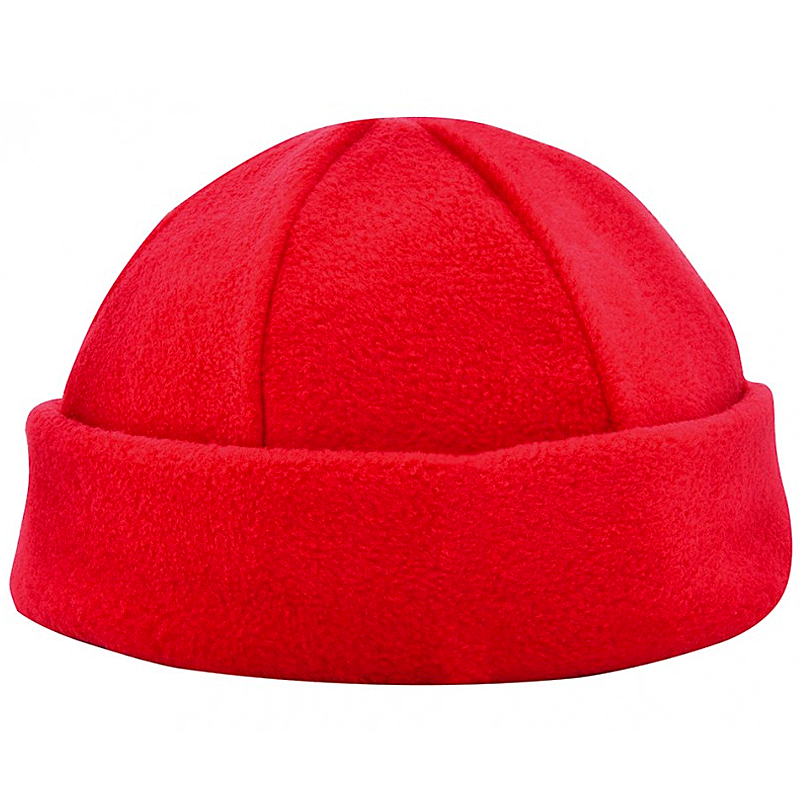 Fleece Muts-Rood