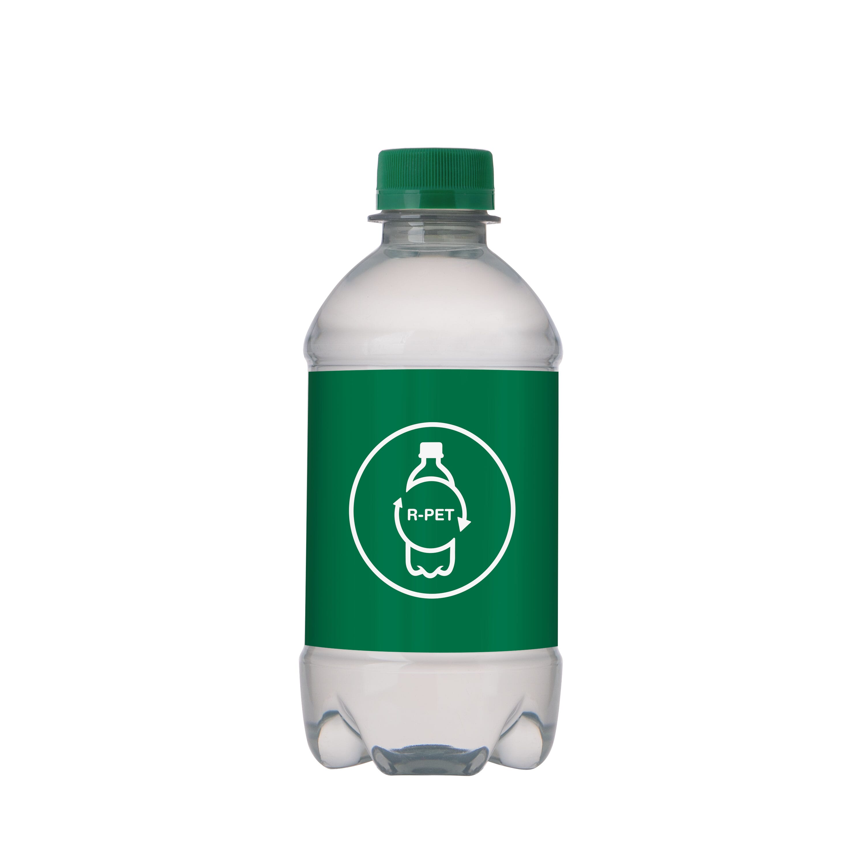 Flesje bronwater 330ml met draaidop-Groen-1 kleur